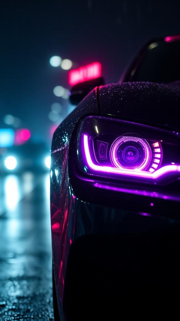 Automotriz nocturno · Kling 3.0